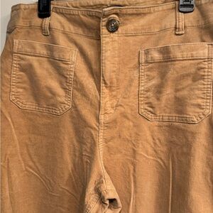 Talbots Corduroy Pants in Warm Tan